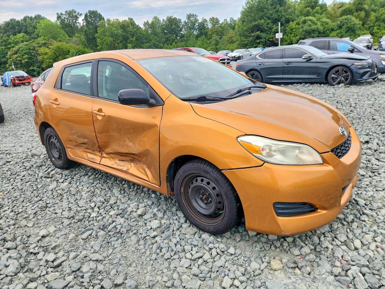 2009 Toyota Matrix Base Оранжевый vin: 2T1KU40E99C137148