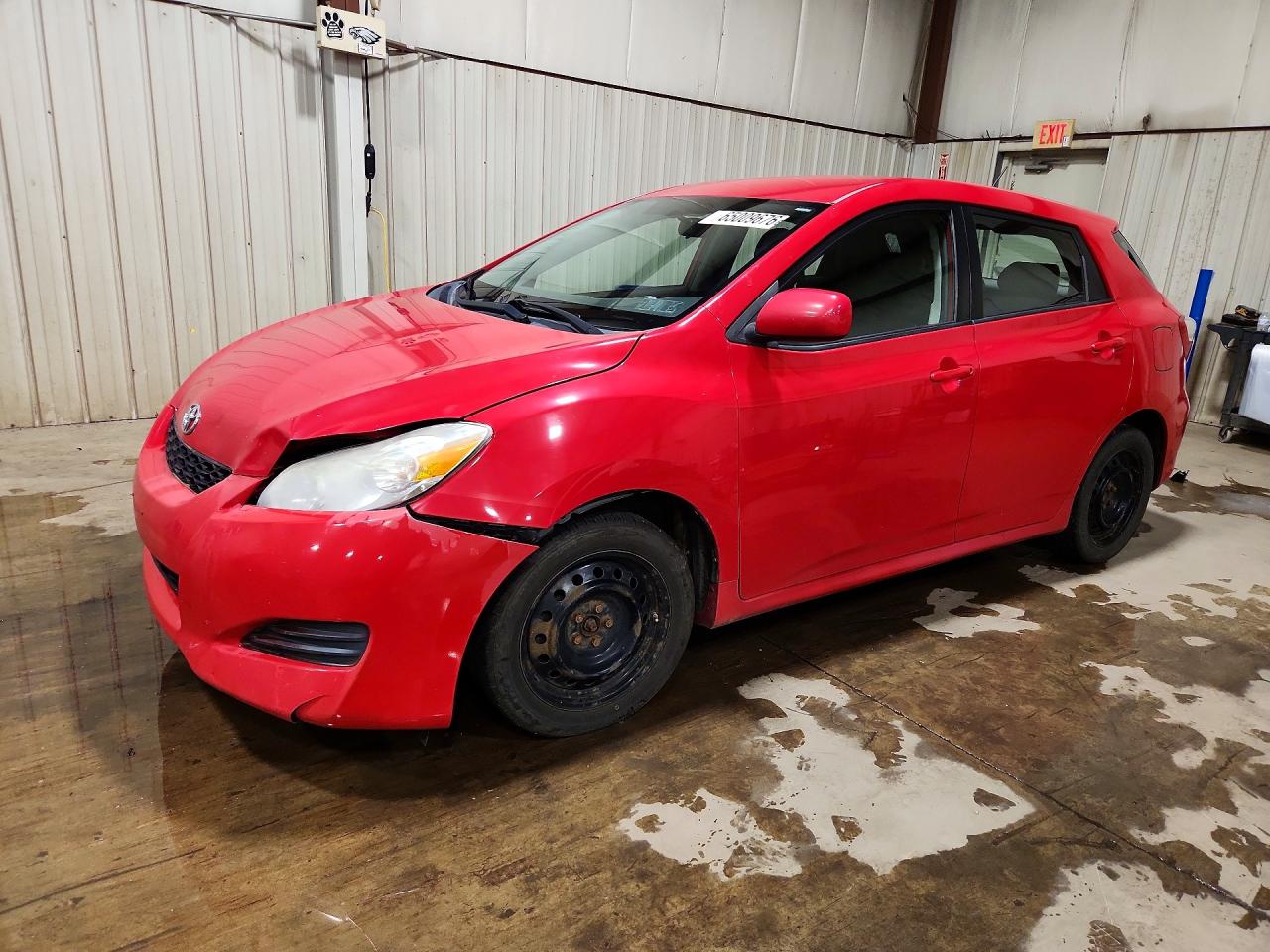 2009 Toyota Matrix Base Красный vin: 2T1KU40E99C176449