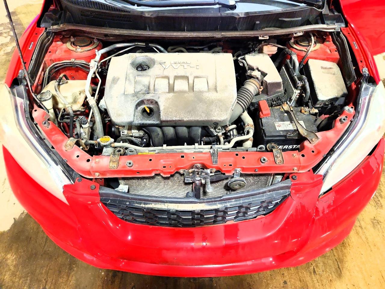 2009 Toyota Matrix Base Красный vin: 2T1KU40E99C176449
