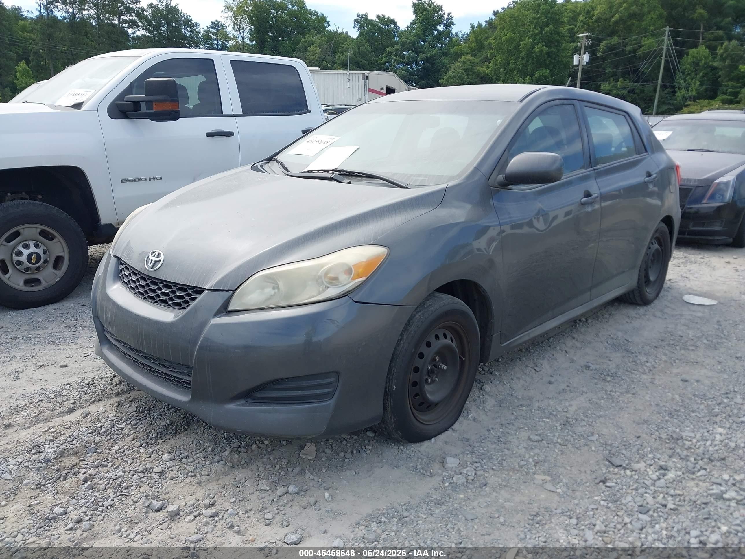 2009 Toyota Matrix   Серый vin: 2T1KU40EX9C009565