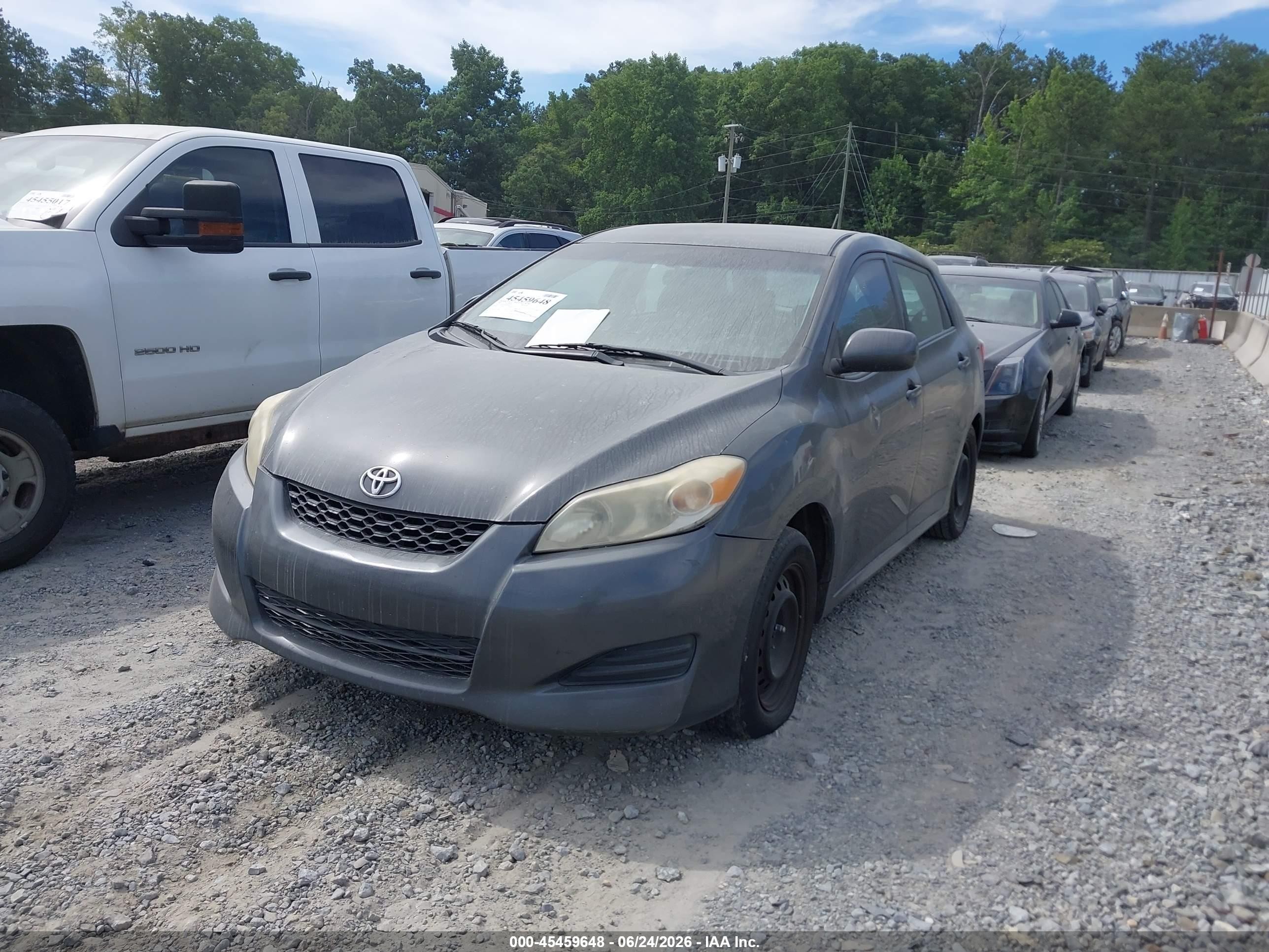 2009 Toyota Matrix   Серый vin: 2T1KU40EX9C009565