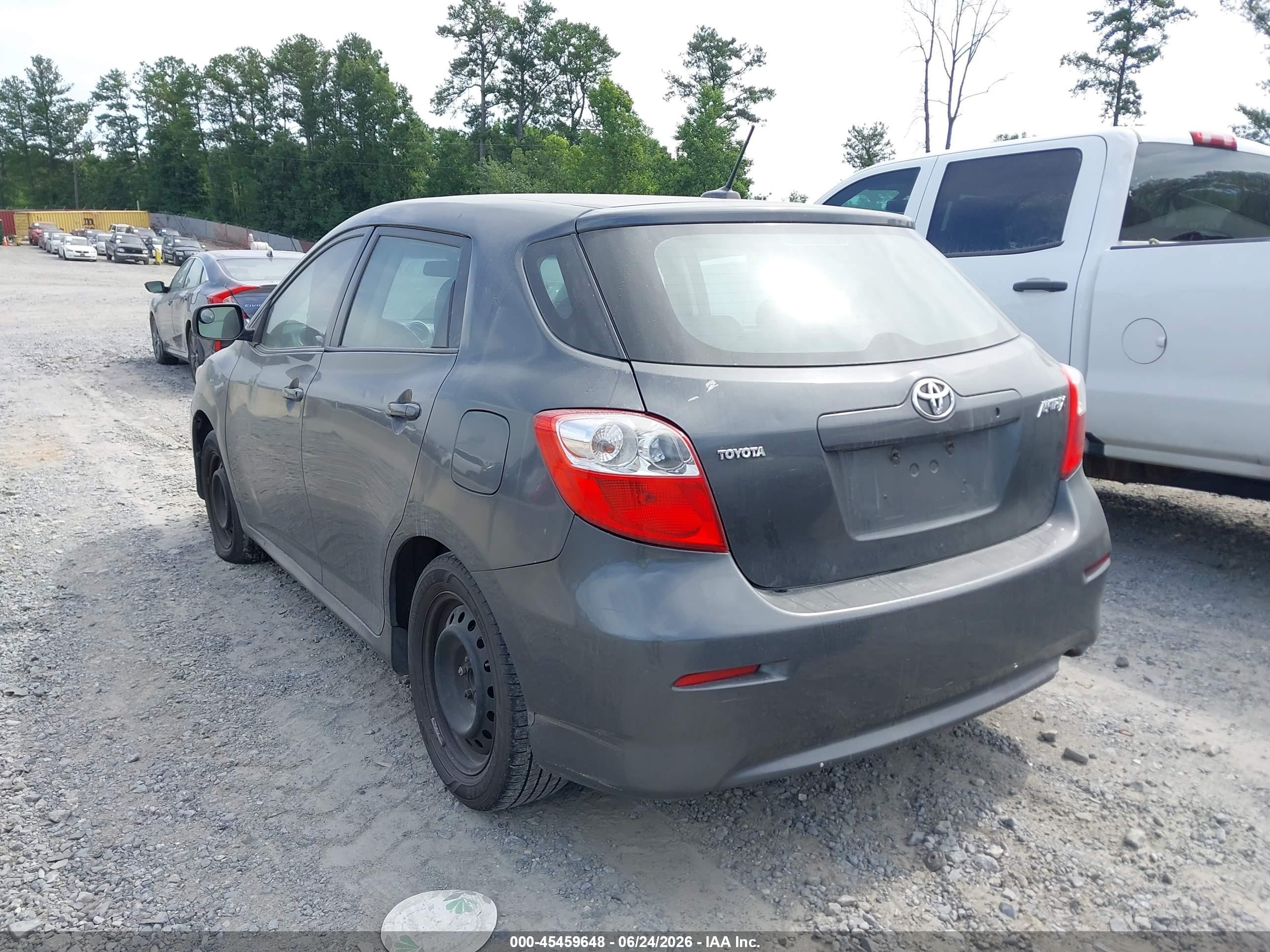 2009 Toyota Matrix   Серый vin: 2T1KU40EX9C009565