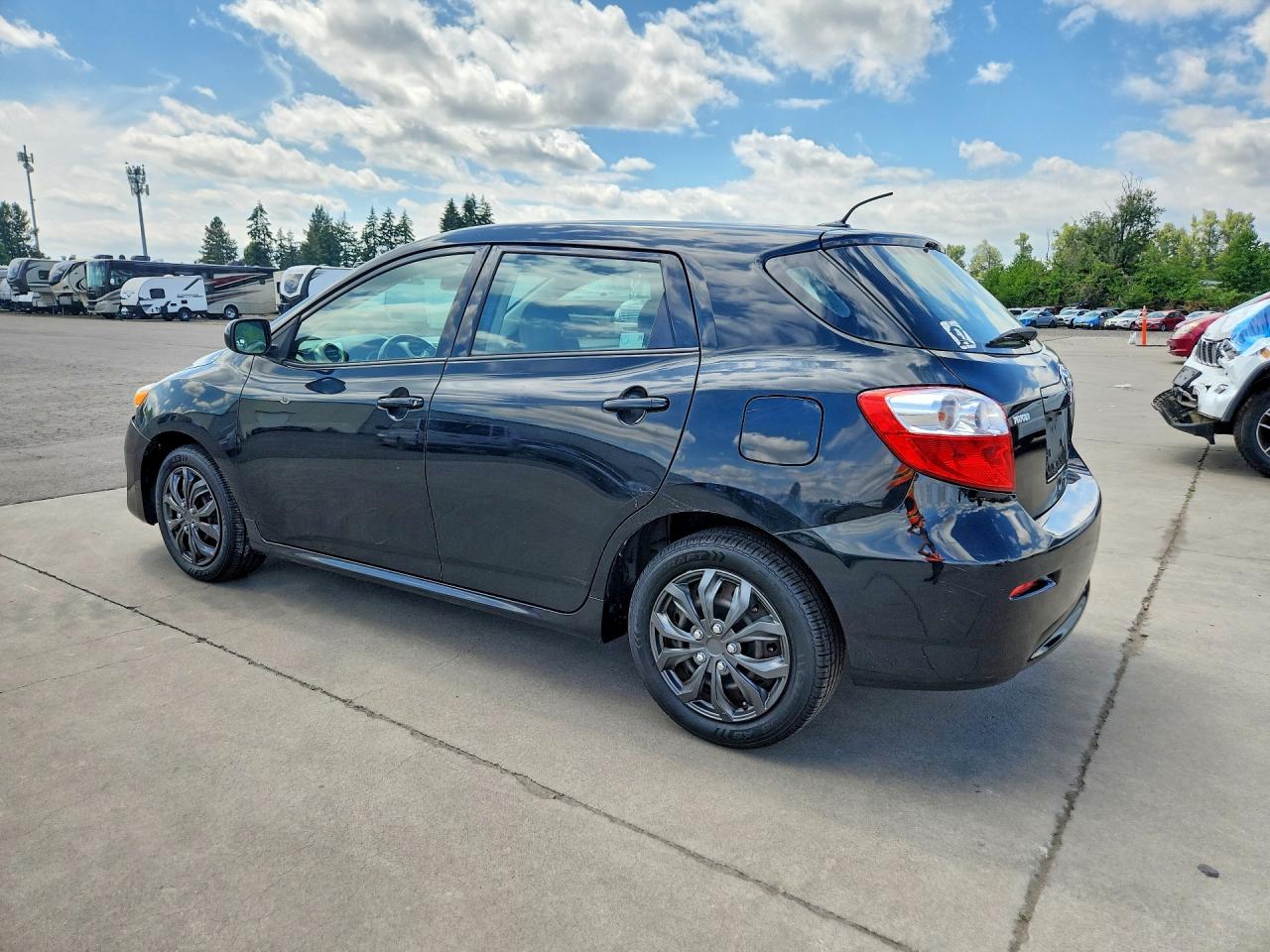 2009 Toyota Matrix Base Black vin: 2T1KU40EX9C068101