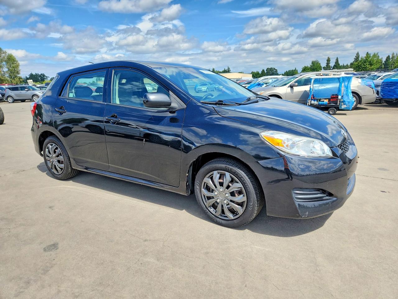 2009 Toyota Matrix Base Black vin: 2T1KU40EX9C068101