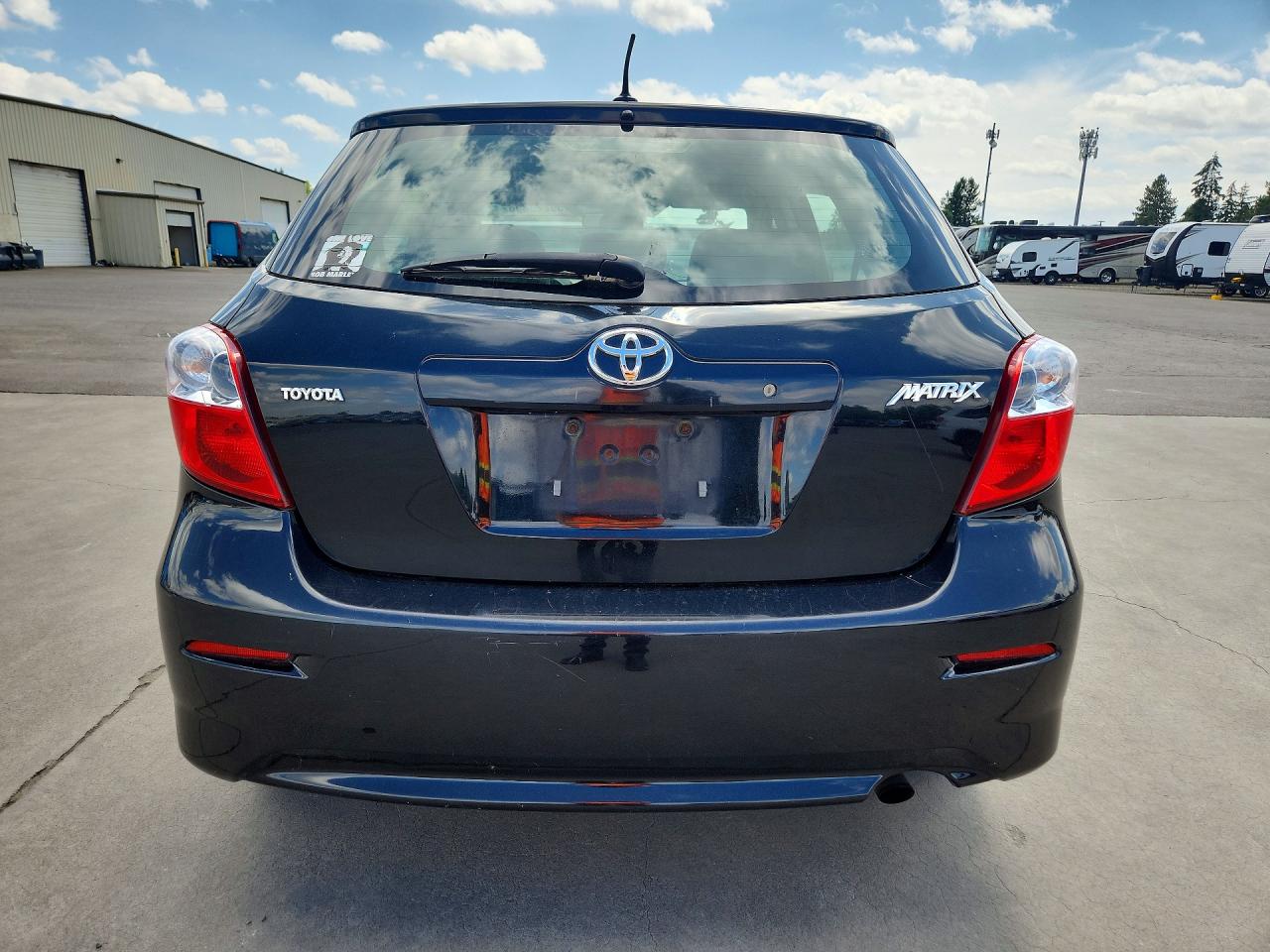 2009 Toyota Matrix Base Black vin: 2T1KU40EX9C068101