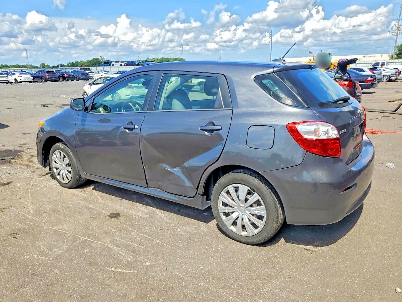 2009 Toyota Matrix Base Серый vin: 2T1KU40EX9C157019