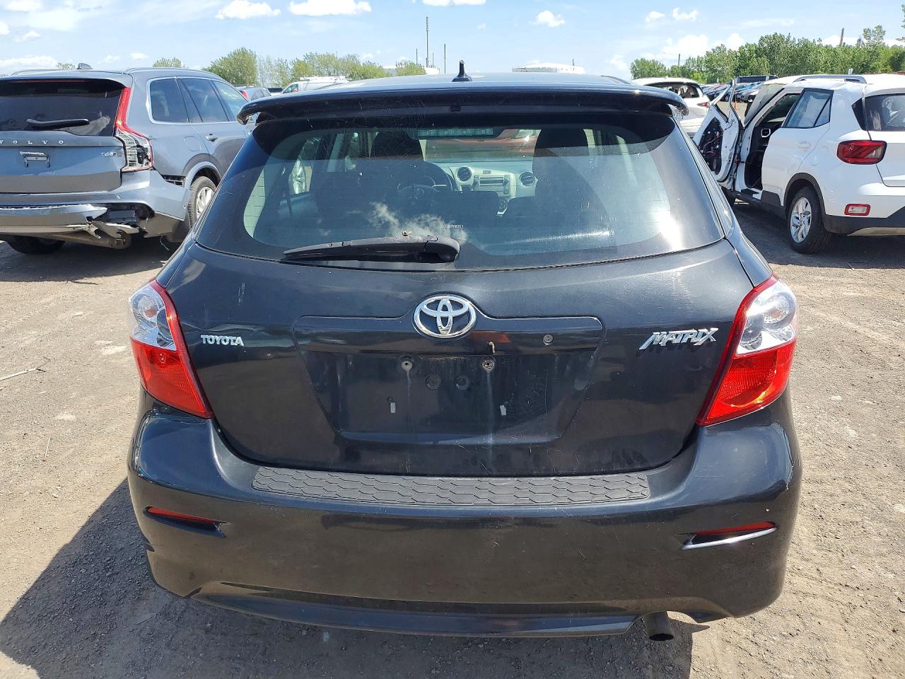 2010 Toyota Matrix Base Black vin: 2T1KU4EE0AC231089