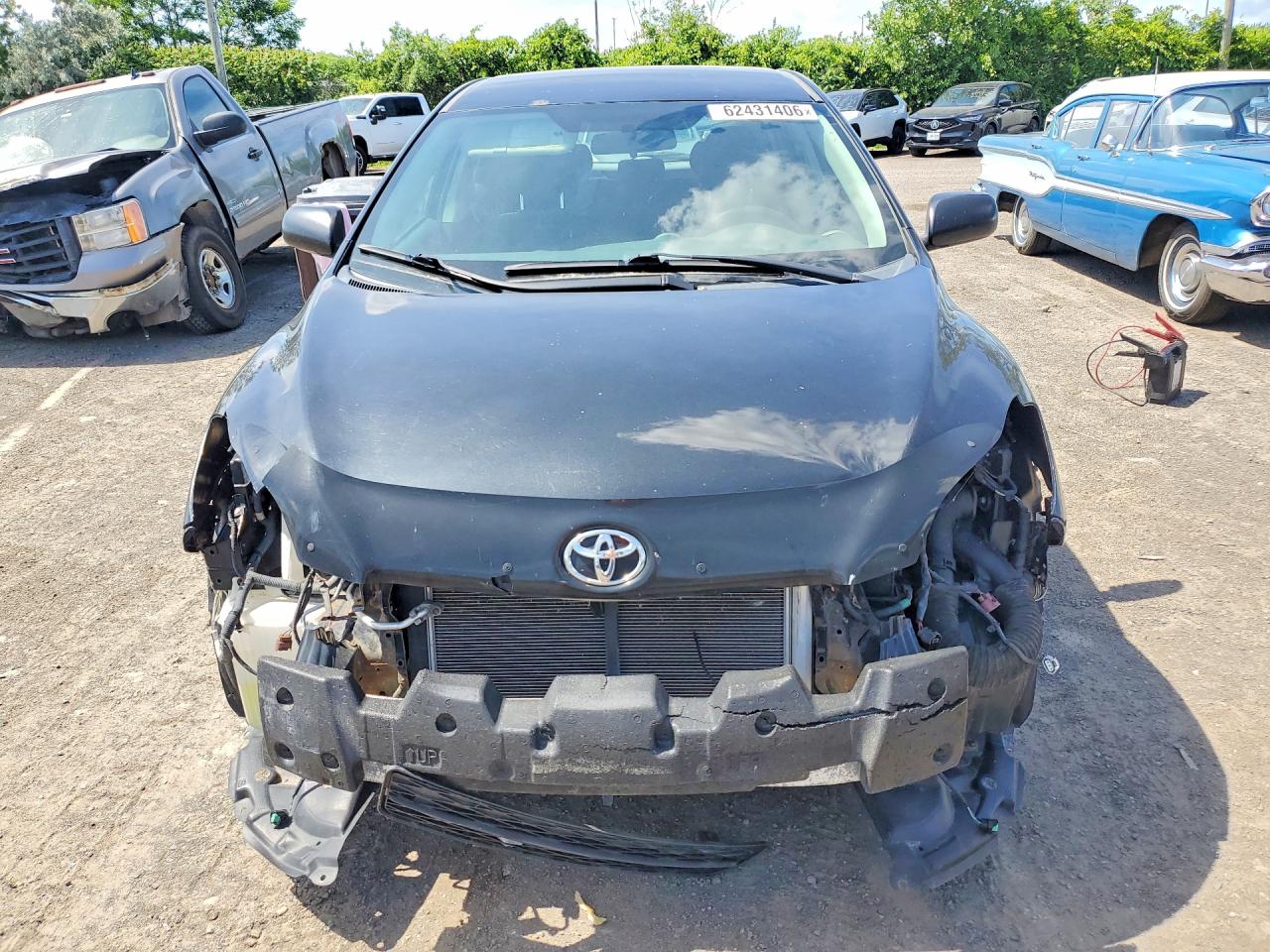 2010 Toyota Matrix Base Black vin: 2T1KU4EE0AC231089