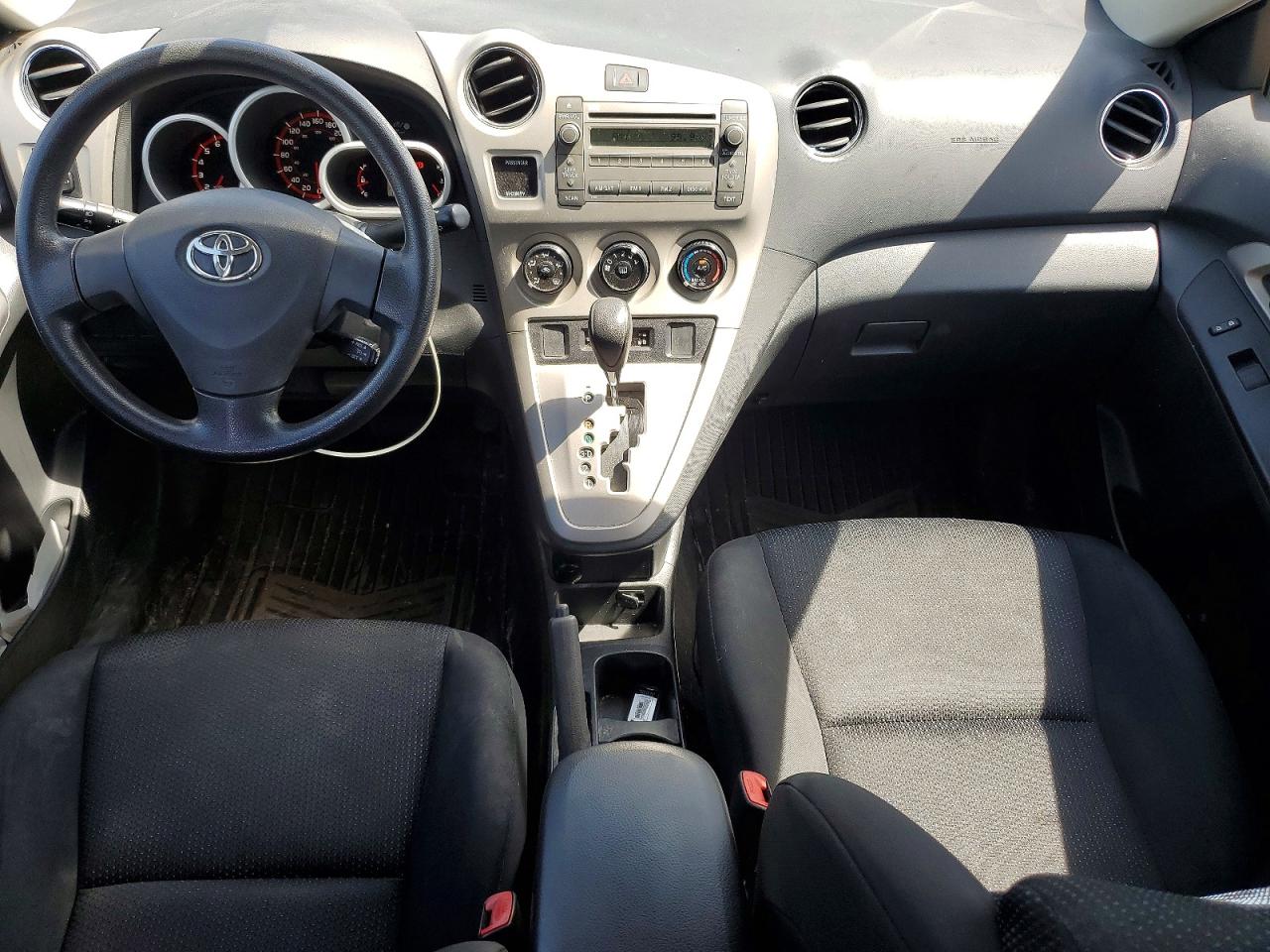 2010 Toyota Matrix Base Black vin: 2T1KU4EE0AC231089