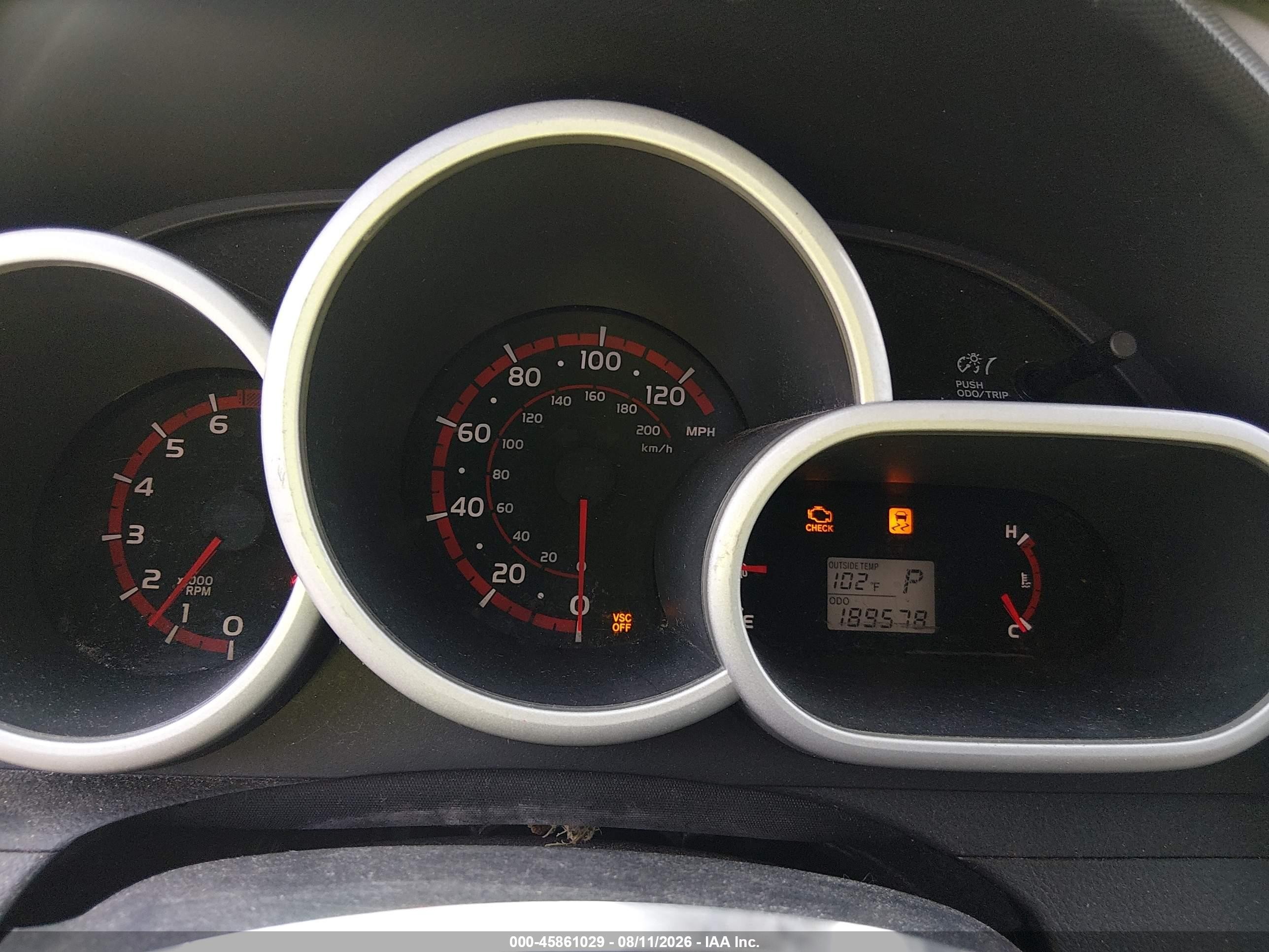 2010 Toyota Matrix   Black vin: 2T1KU4EE0AC250855