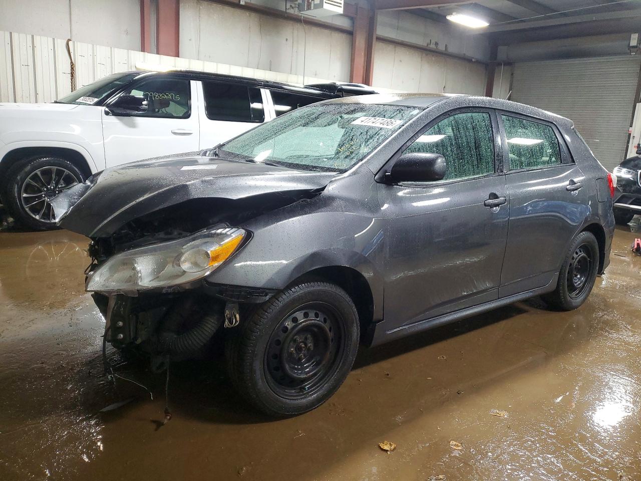 2010 Toyota Matrix Base Gray vin: 2T1KU4EE0AC301707
