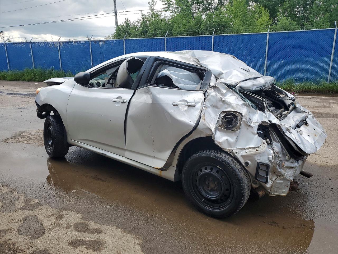 2010 Toyota Matrix Base Silver vin: 2T1KU4EE0AC309175