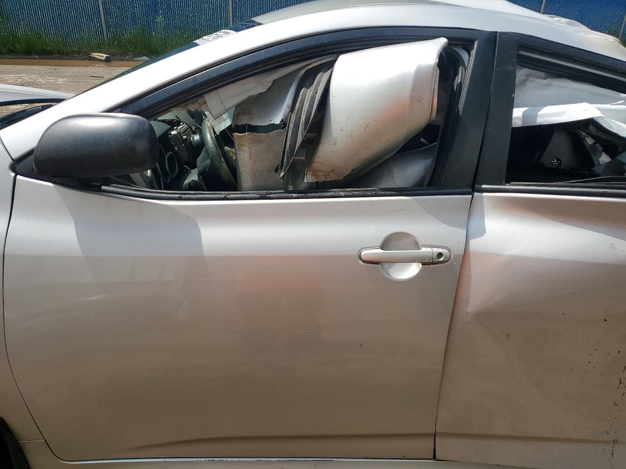 2010 Toyota Matrix Base Silver vin: 2T1KU4EE0AC309175