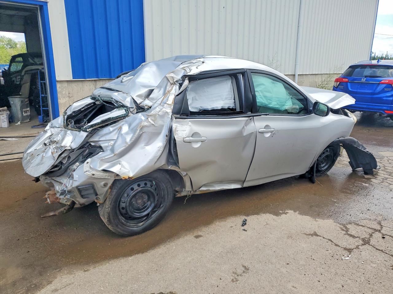 2010 Toyota Matrix Base Silver vin: 2T1KU4EE0AC309175