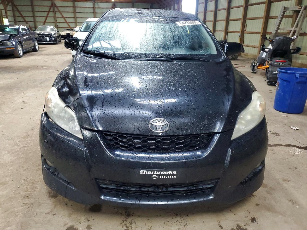 2010 Toyota Corolla Matrix Base Black vin: 2T1KU4EE0AC394390