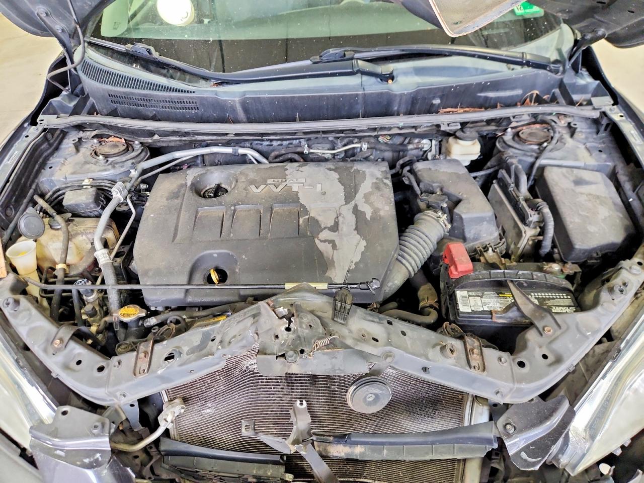 2010 Toyota Matrix Base Серый vin: 2T1KU4EE0AC459397
