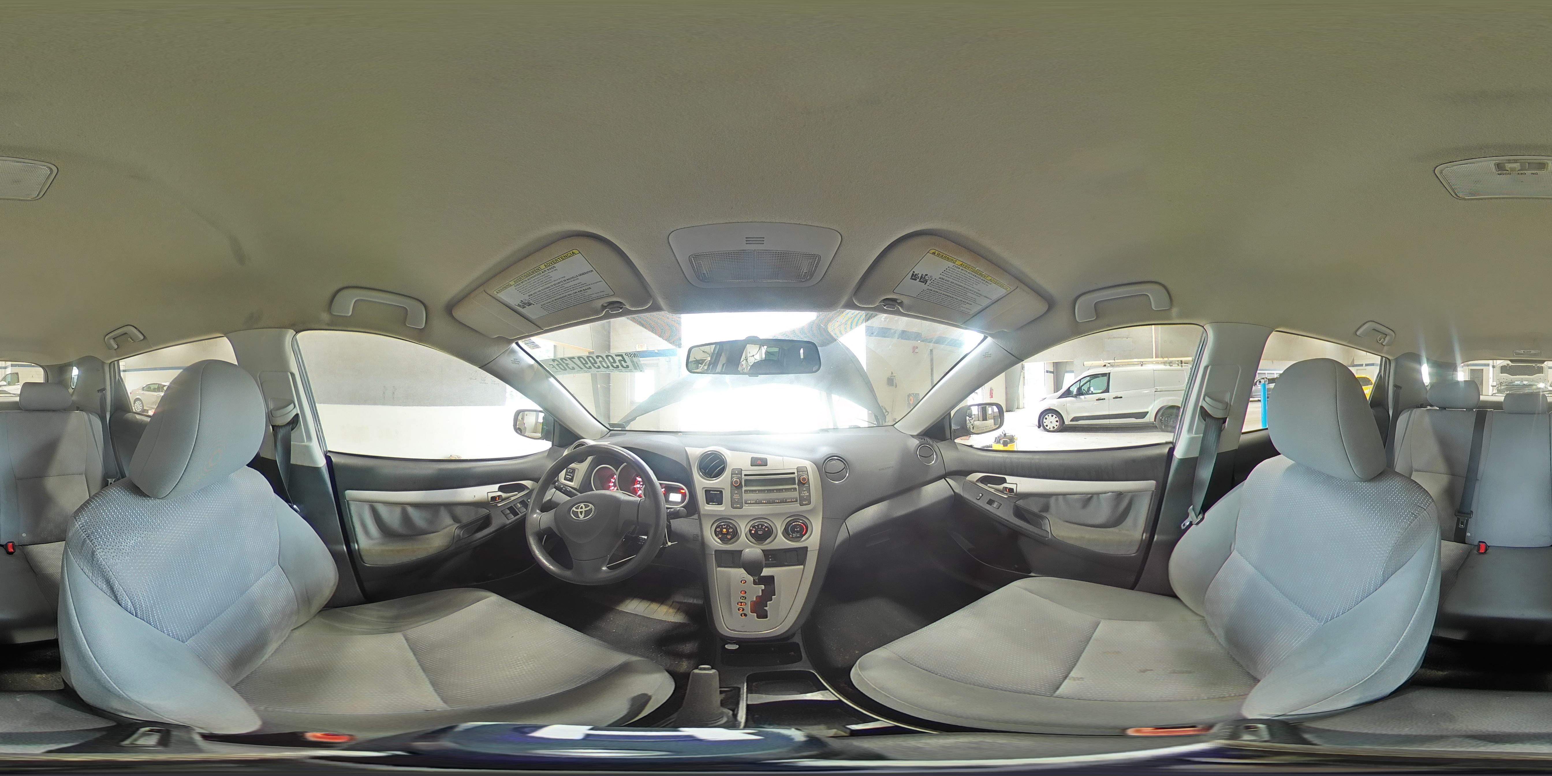 2010 Toyota Matrix Base Серый vin: 2T1KU4EE0AC459397