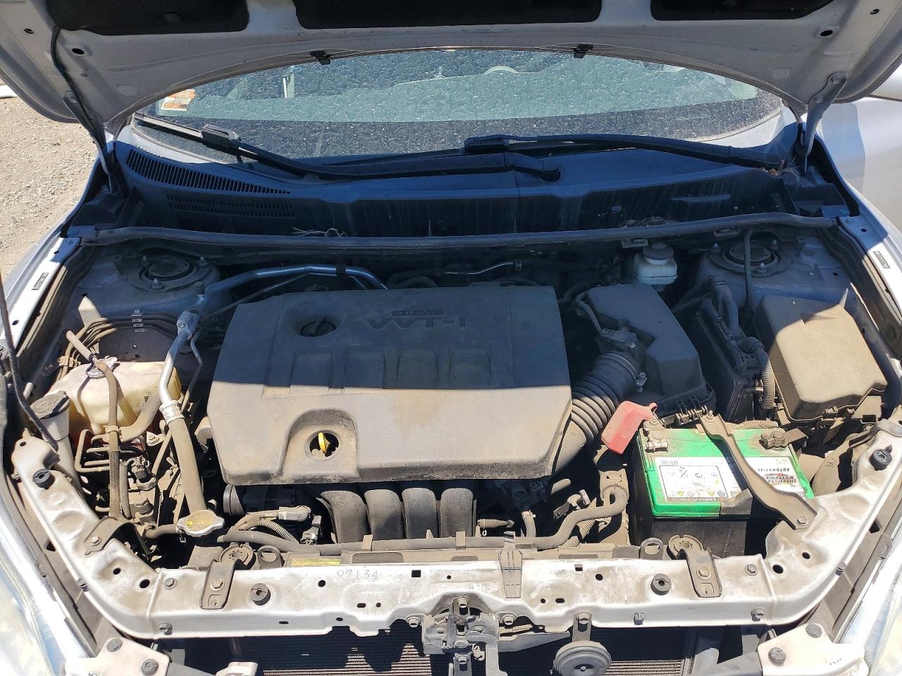 2012 Toyota Matrix L Серебряный vin: 2T1KU4EE0CC758987