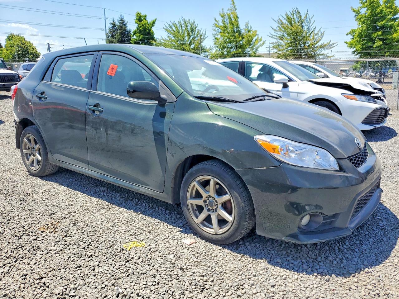 2012 Toyota Matrix L Black vin: 2T1KU4EE0CC892267