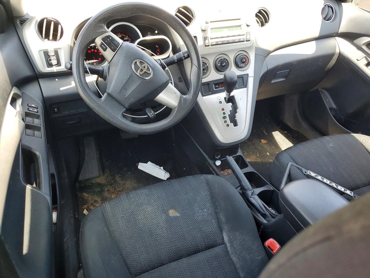 2012 Toyota Matrix L Black vin: 2T1KU4EE0CC892267