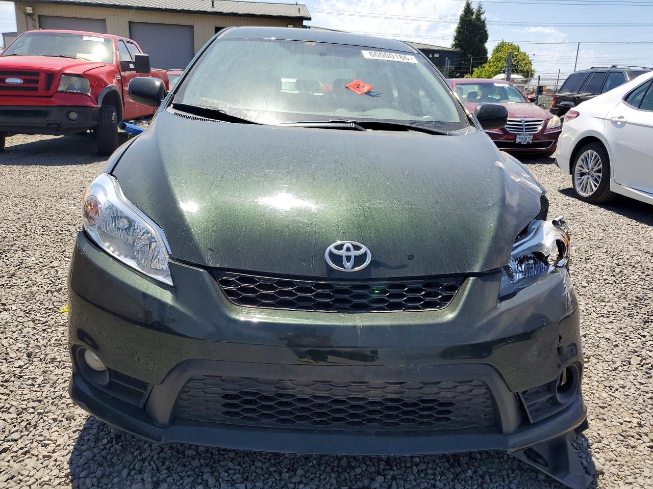 2012 Toyota Matrix L Black vin: 2T1KU4EE0CC892267