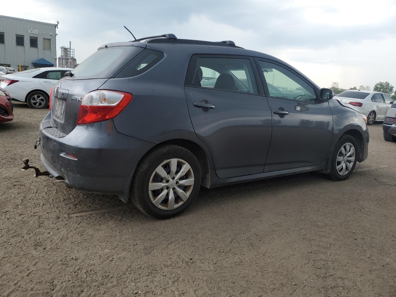 2014 Toyota Matrix Base Gray vin: 2T1KU4EE0EC129734