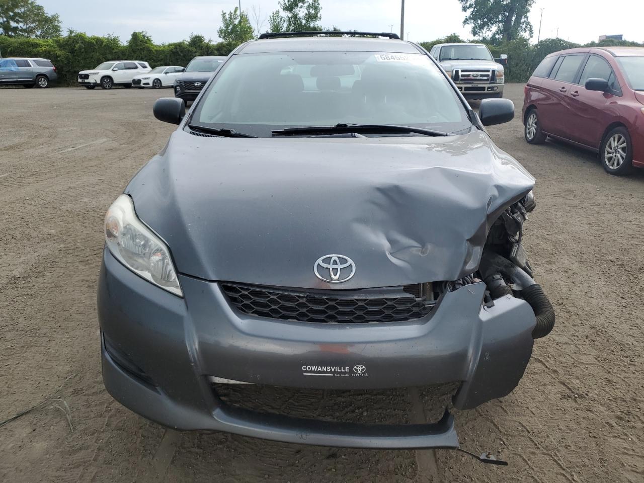 2014 Toyota Matrix Base Gray vin: 2T1KU4EE0EC129734