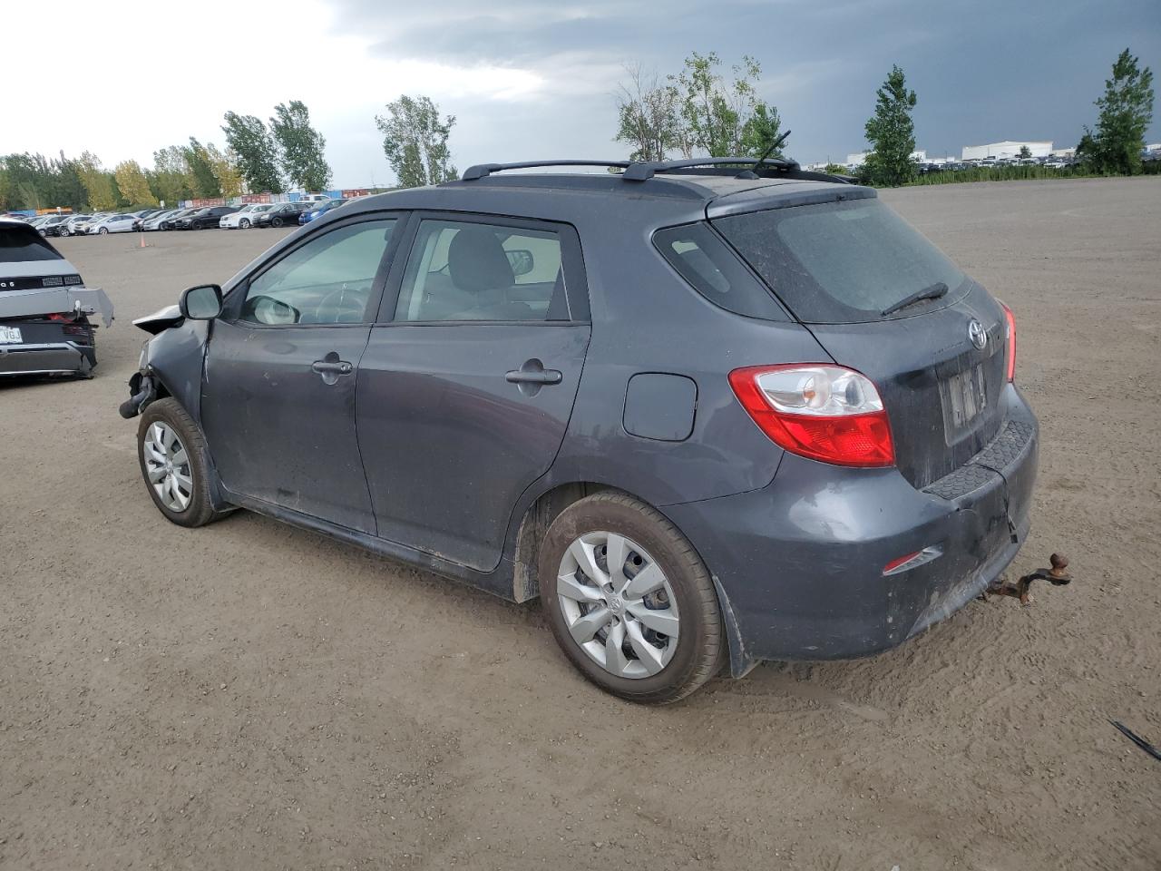 2014 Toyota Matrix Base Gray vin: 2T1KU4EE0EC129734