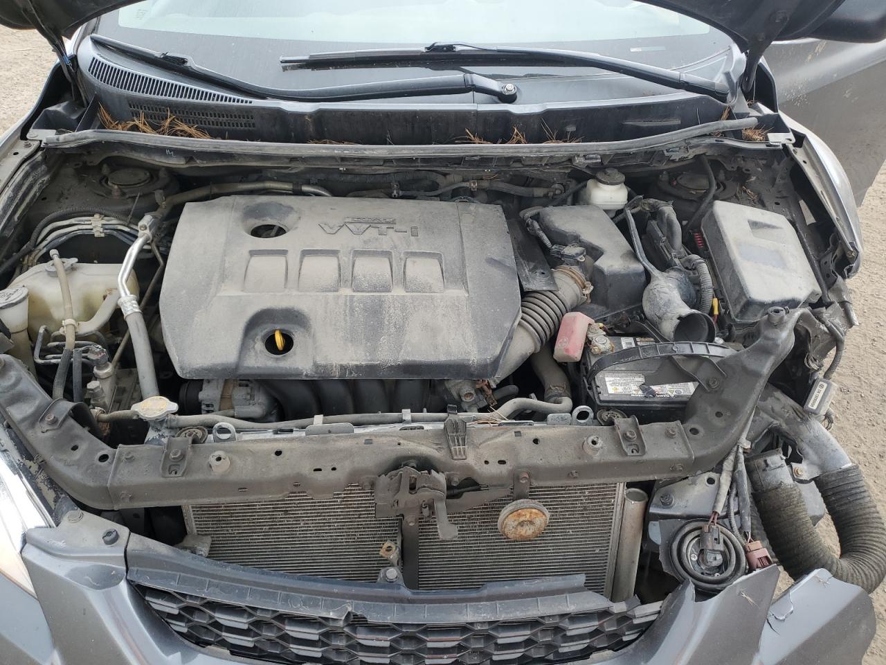 2014 Toyota Matrix Base Gray vin: 2T1KU4EE0EC129734