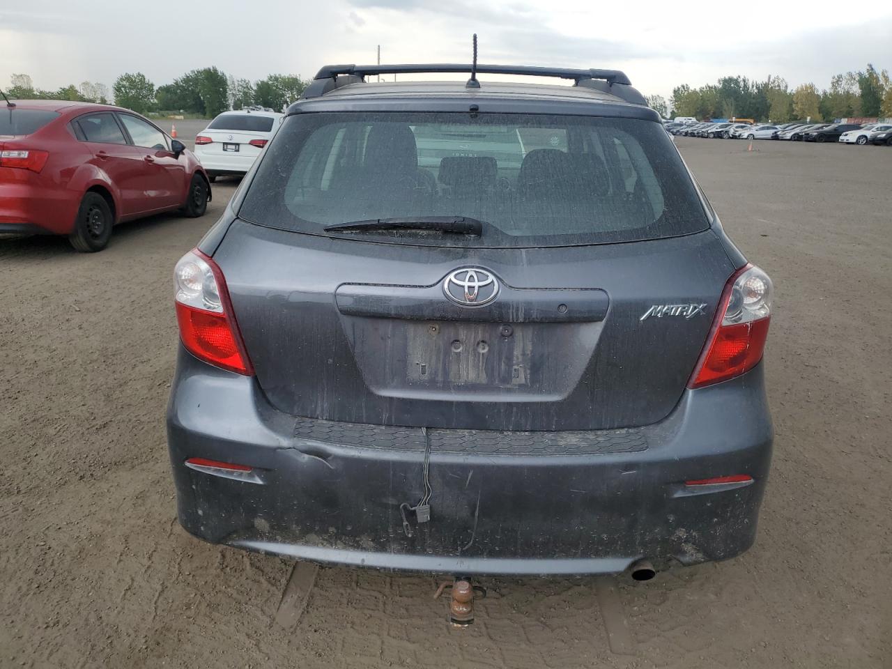2014 Toyota Matrix Base Gray vin: 2T1KU4EE0EC129734