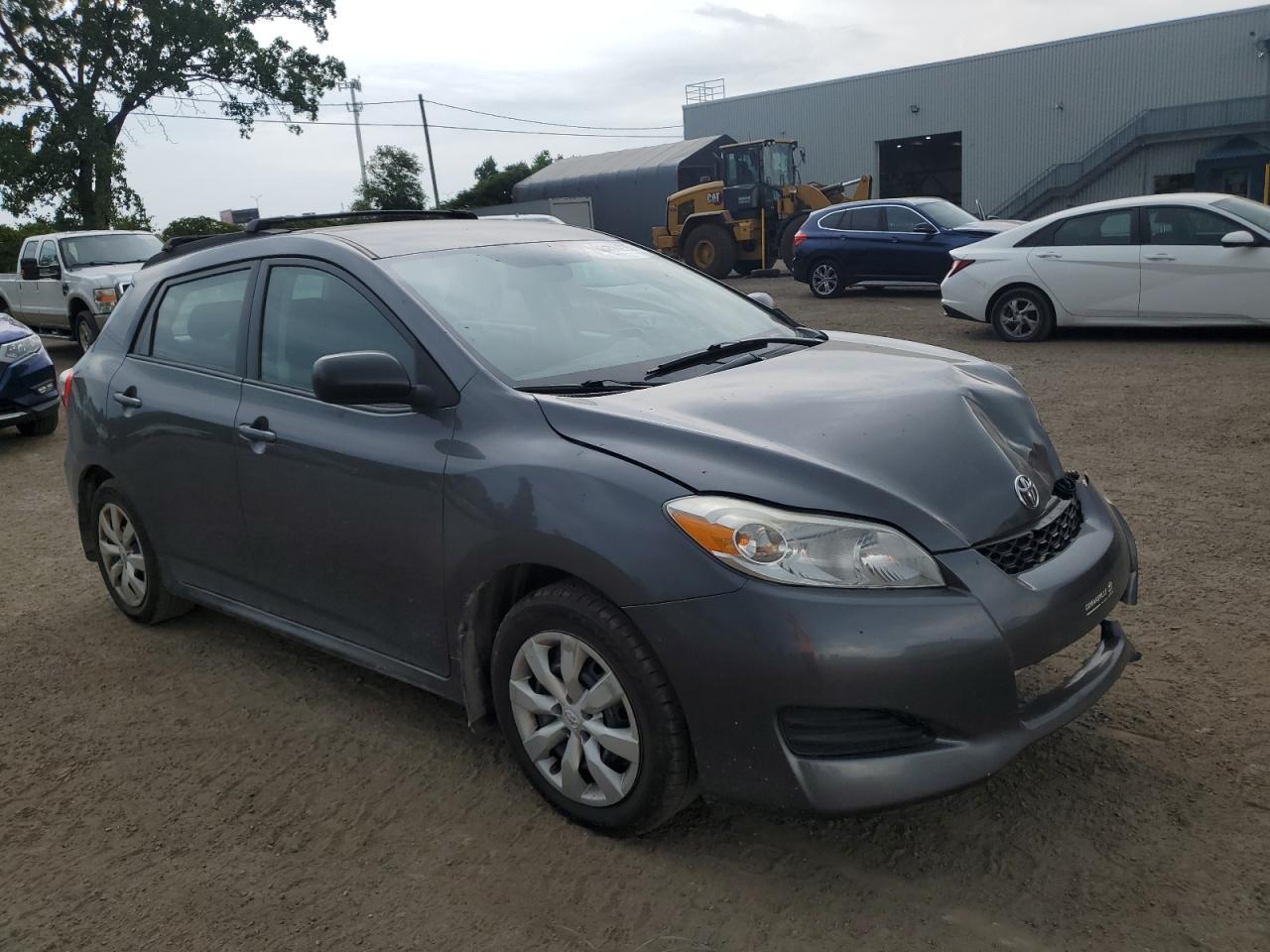 2014 Toyota Matrix Base Gray vin: 2T1KU4EE0EC129734