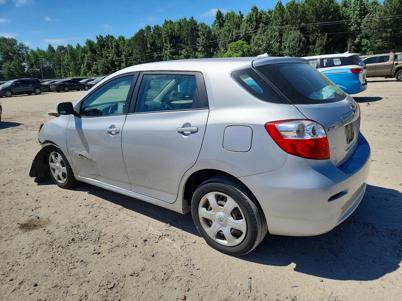 2010 Toyota Matrix Base Silver vin: 2T1KU4EE1AC192156