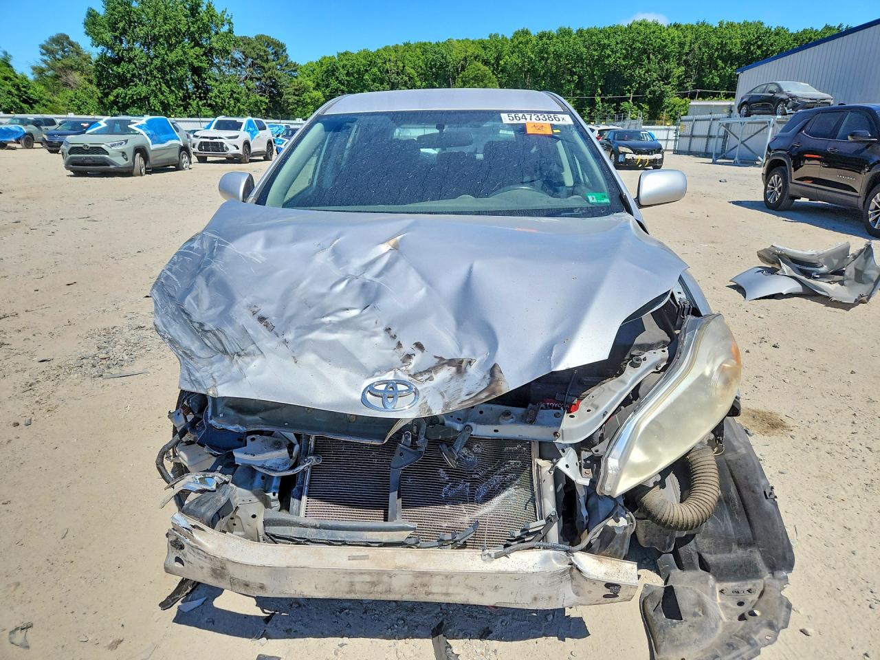 2010 Toyota Matrix Base Silver vin: 2T1KU4EE1AC192156