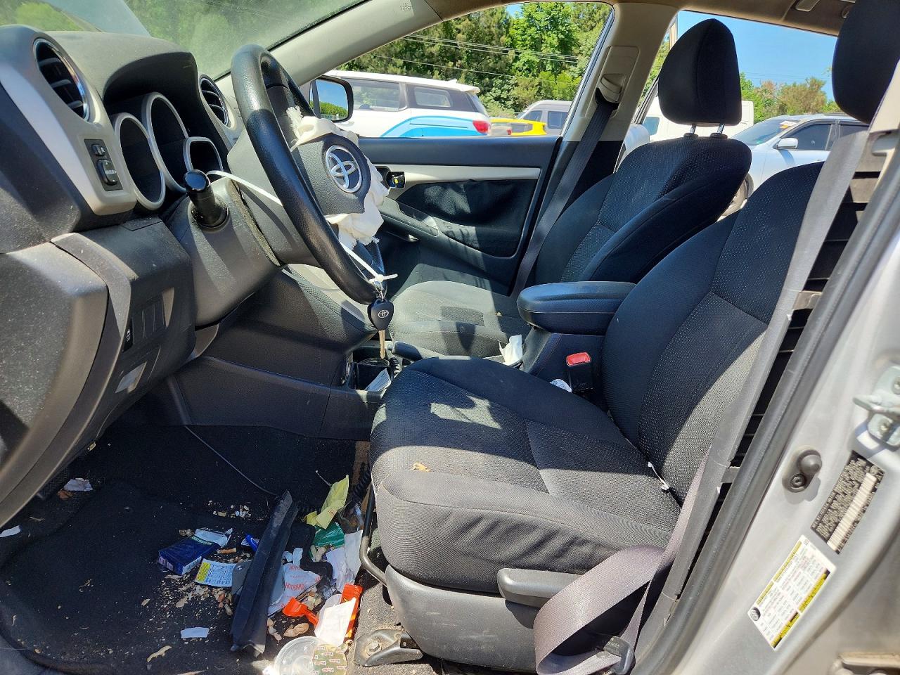 2010 Toyota Matrix Base Silver vin: 2T1KU4EE1AC192156