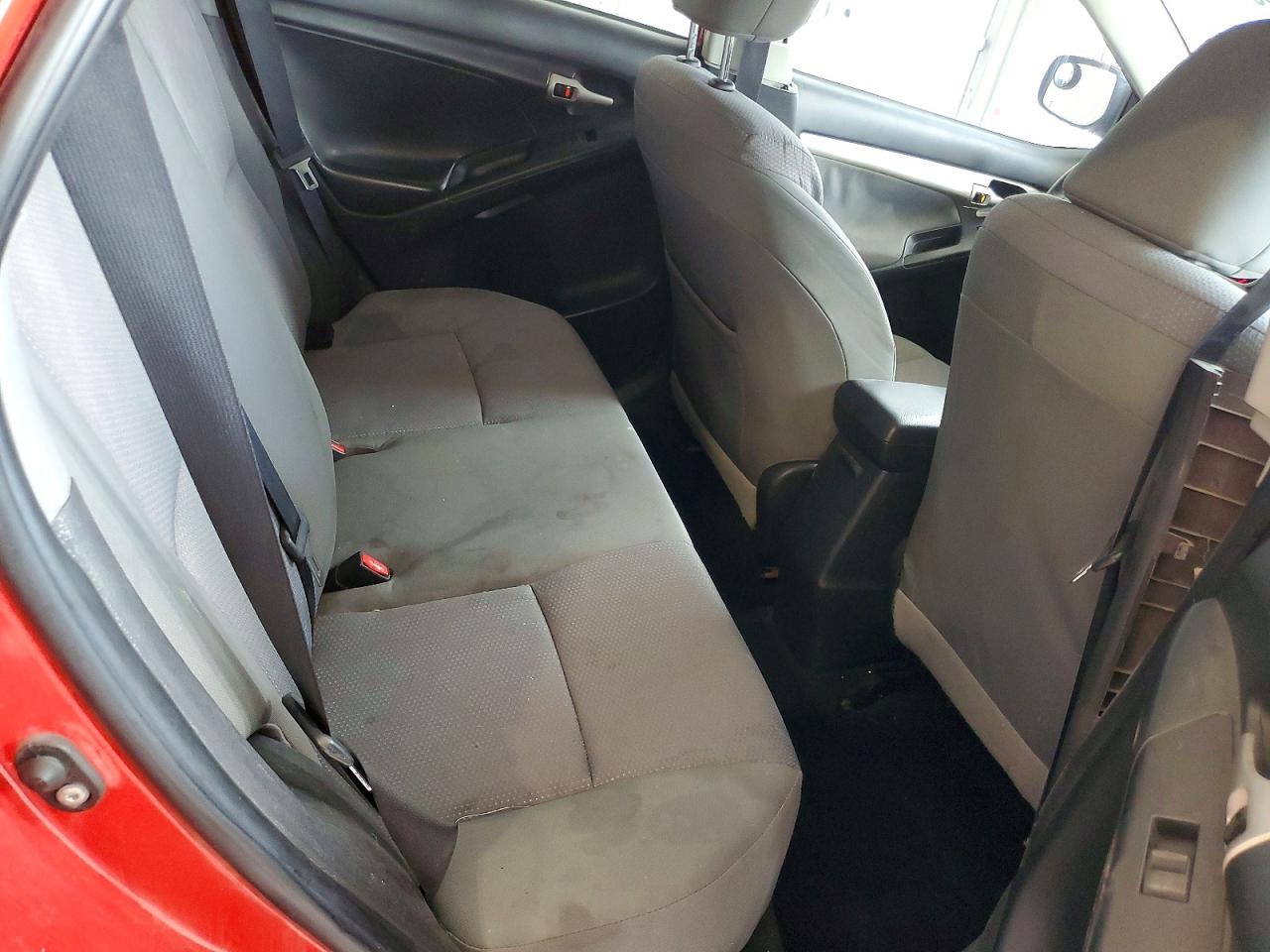 2010 Toyota Matrix Base Красный vin: 2T1KU4EE1AC199138