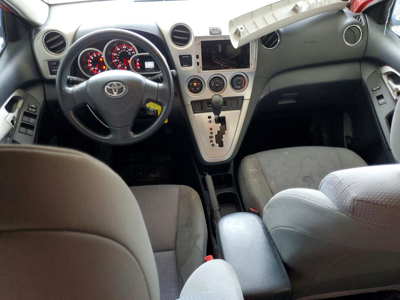 2010 Toyota Matrix Base Красный vin: 2T1KU4EE1AC199138
