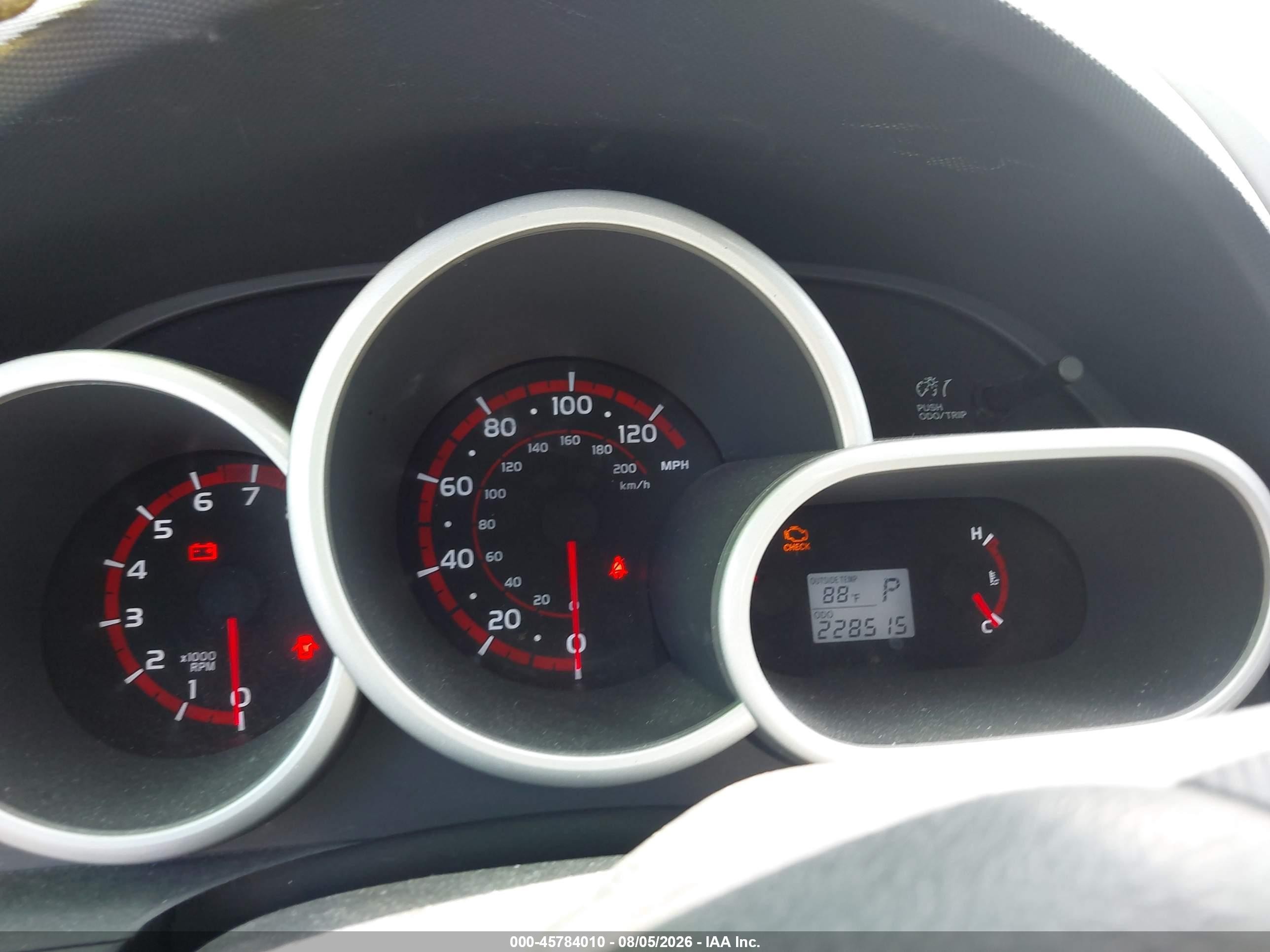 2010 Toyota Matrix   Black vin: 2T1KU4EE1AC275456