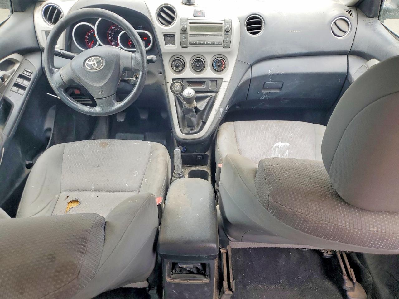 2010 Toyota Matrix Base Silver vin: 2T1KU4EE1AC315714
