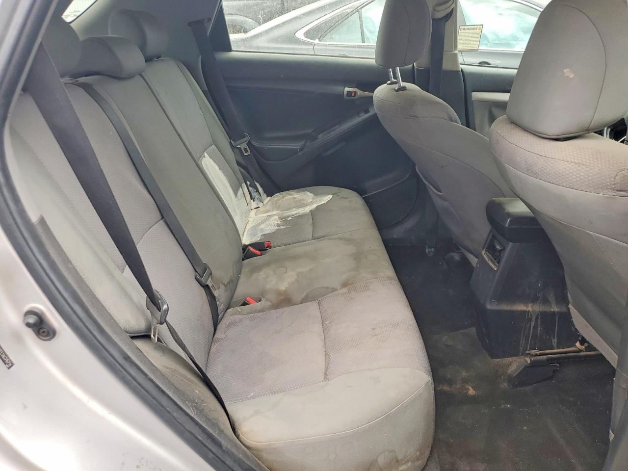 2010 Toyota Matrix Base Silver vin: 2T1KU4EE1AC315714