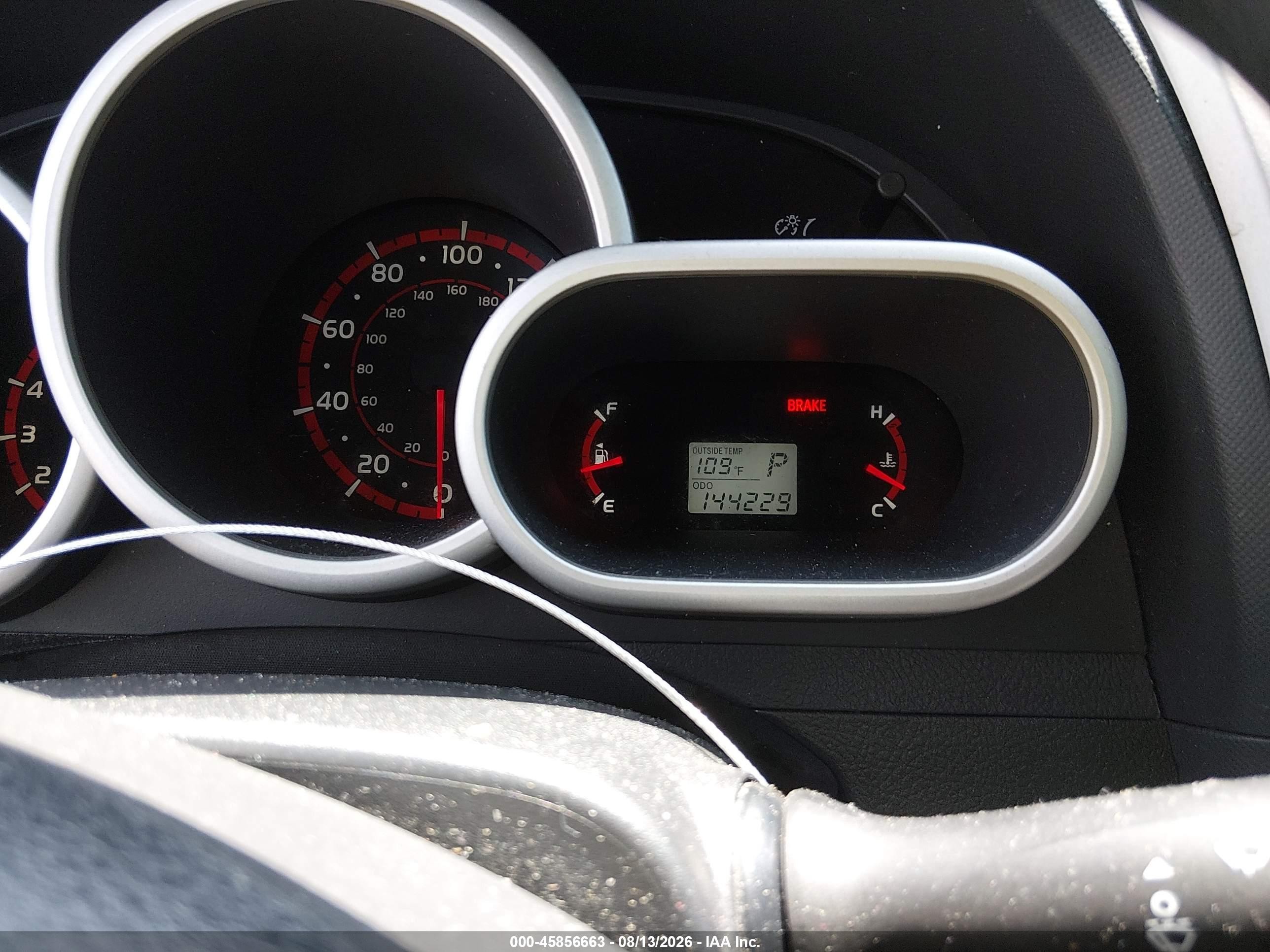2010 Toyota Matrix   Gray vin: 2T1KU4EE1AC331413