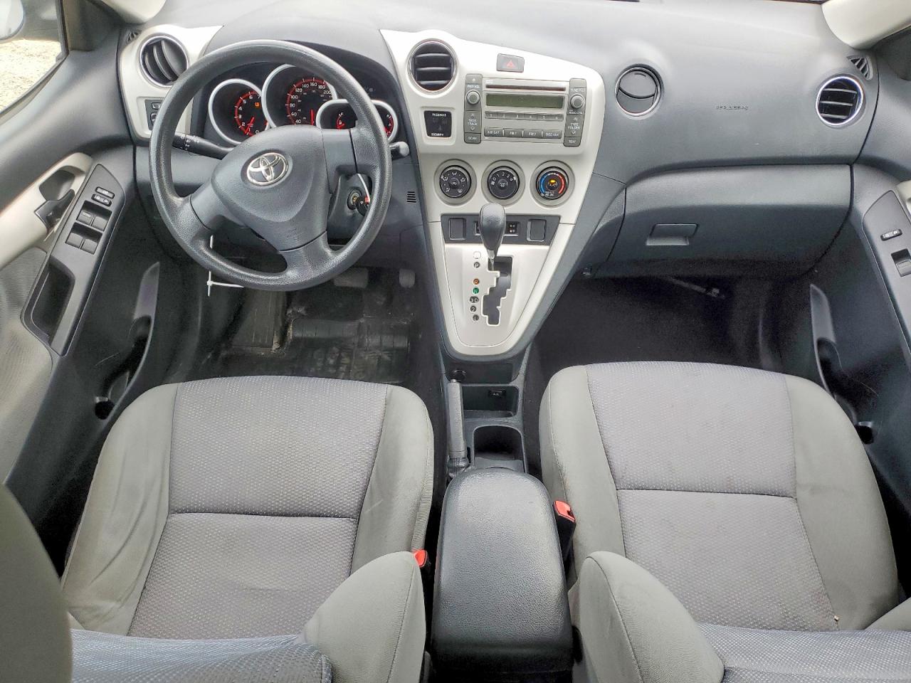 2010 Toyota Corolla Matrix Base Silver vin: 2T1KU4EE1AC342945