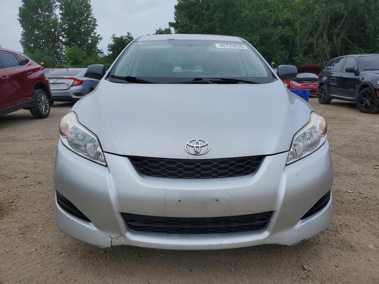 2010 Toyota Corolla Matrix Base Silver vin: 2T1KU4EE1AC342945