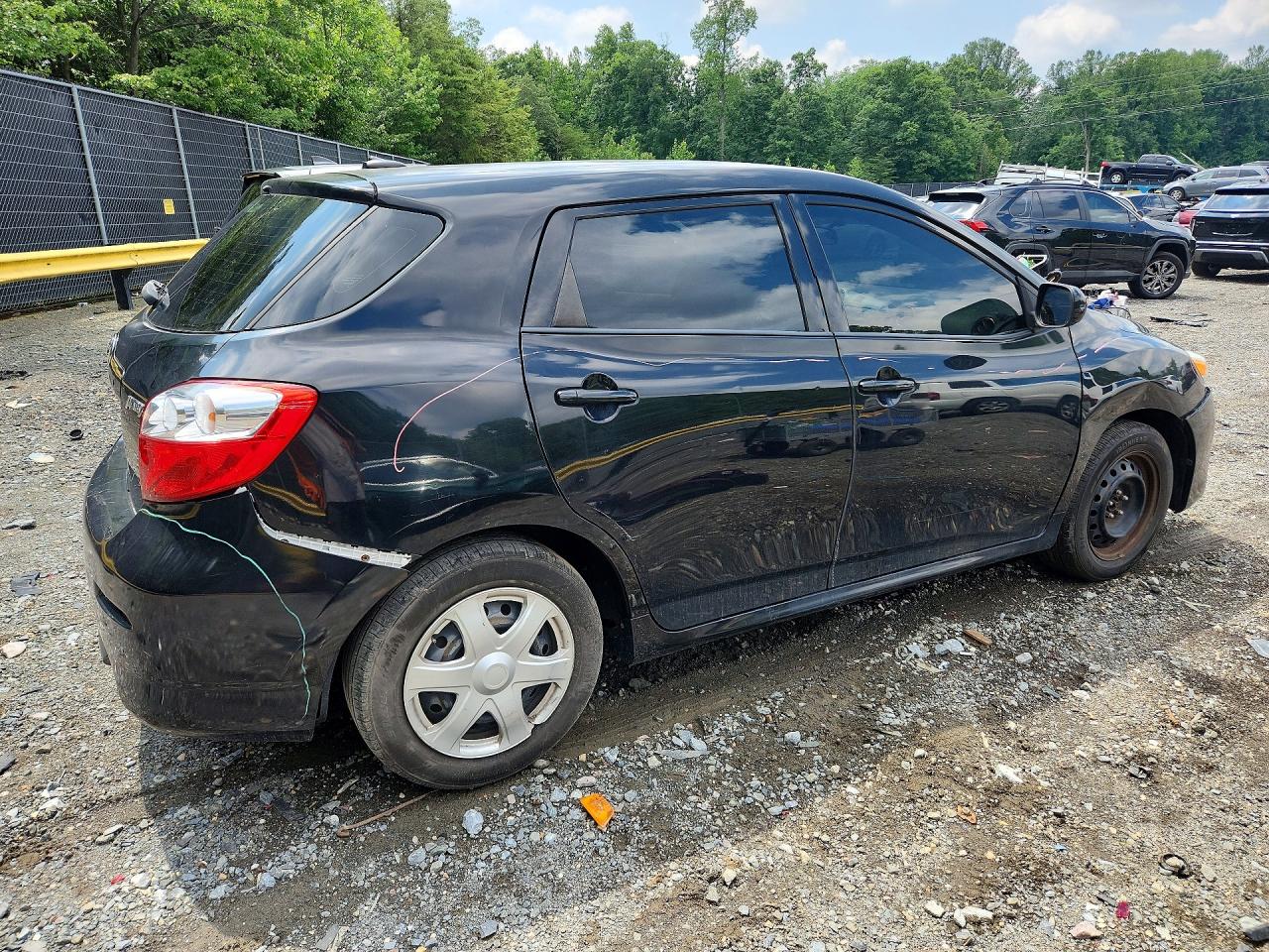 2011 Toyota Matrix Base Черный vin: 2T1KU4EE1BC574995