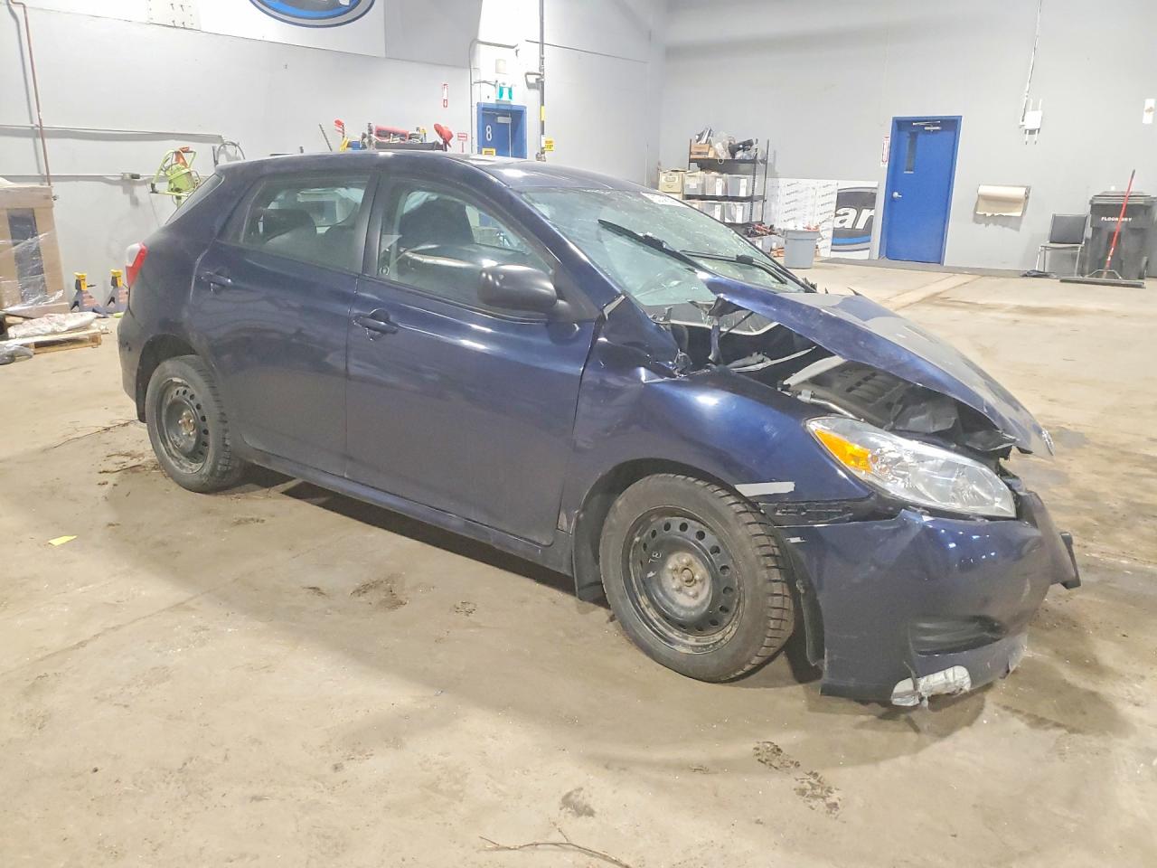2013 Toyota Matrix L Blue vin: 2T1KU4EE1DC046991