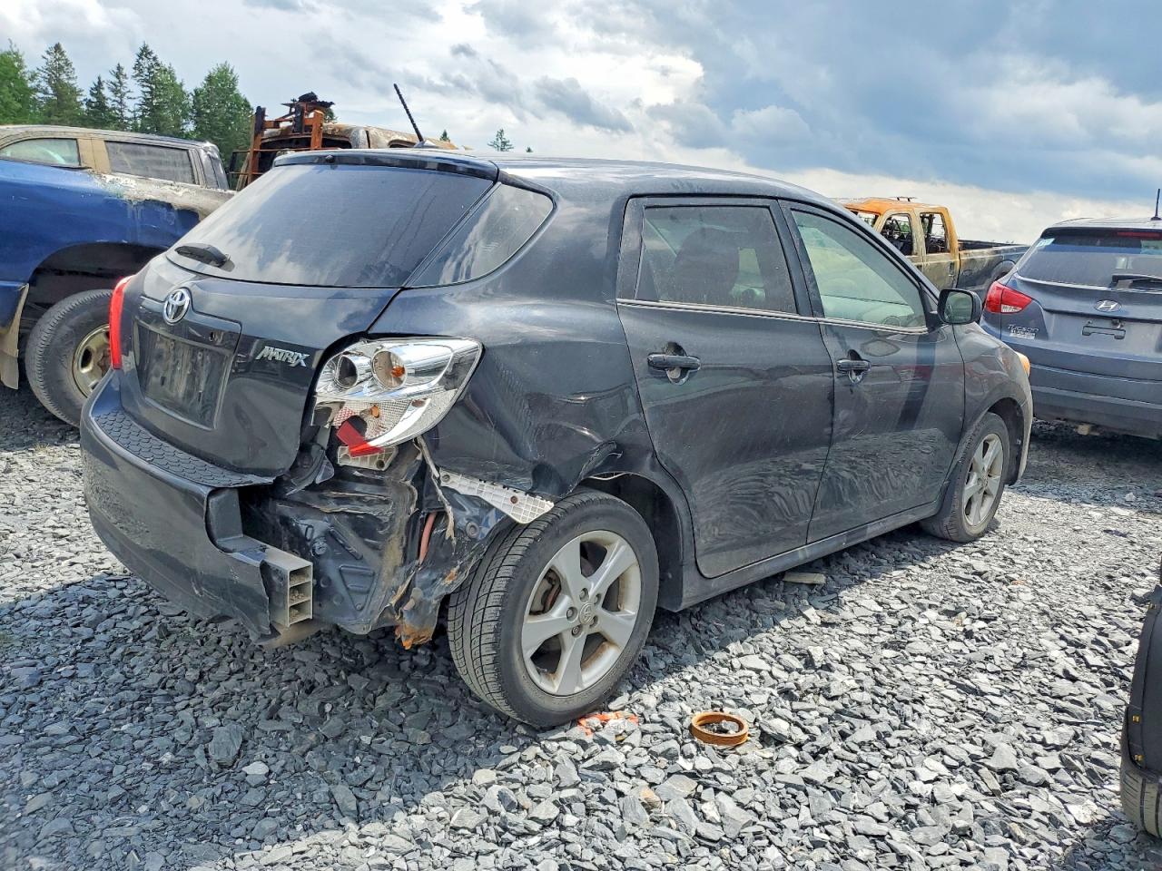 2014 Toyota Matrix Base Gray vin: 2T1KU4EE1EC128866