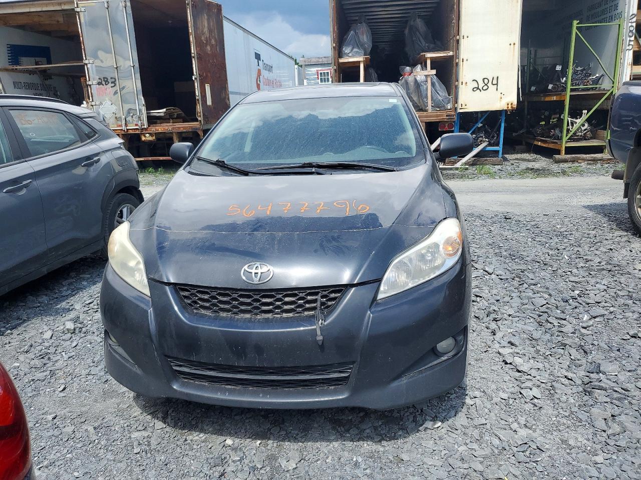 2014 Toyota Matrix Base Gray vin: 2T1KU4EE1EC128866