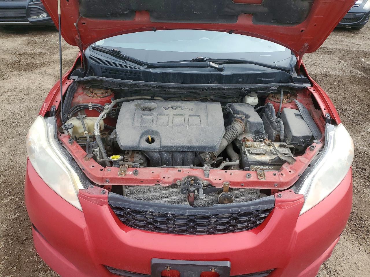 2014 Toyota Matrix Красный vin: 2T1KU4EE1EC132903