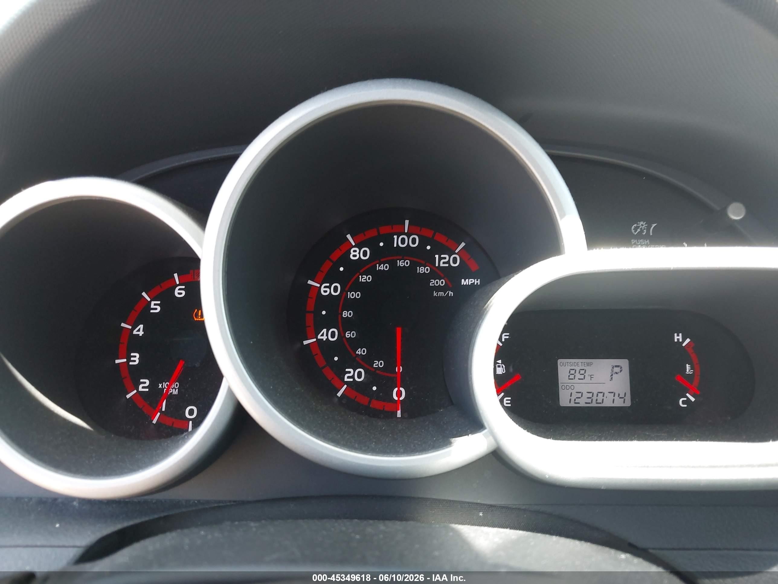 2010 Toyota Matrix   Gray vin: 2T1KU4EE2AC273036