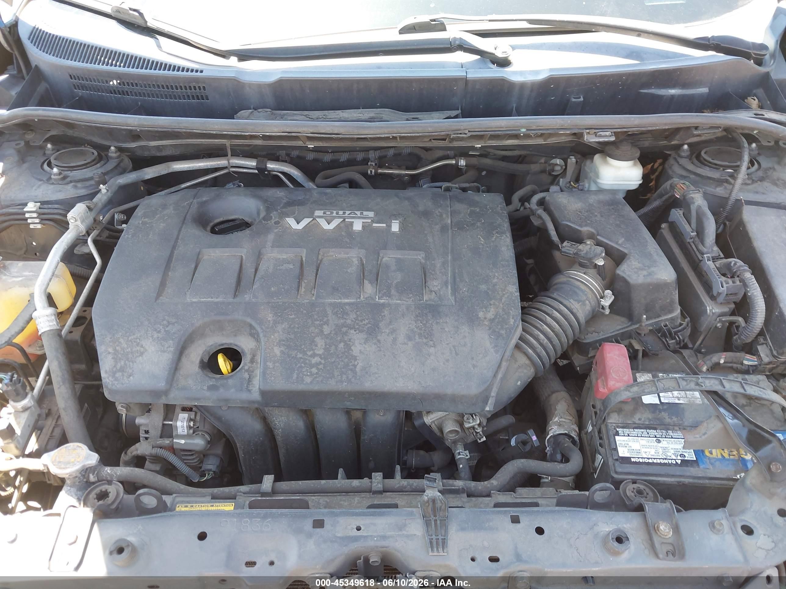 2010 Toyota Matrix   Gray vin: 2T1KU4EE2AC273036