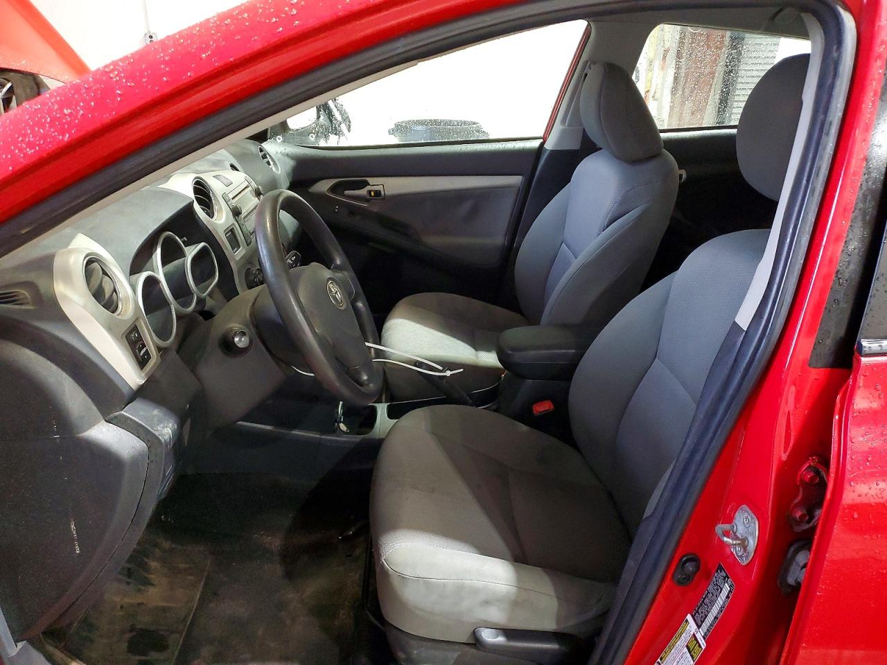 2010 Toyota Matrix Base Red vin: 2T1KU4EE2AC343697